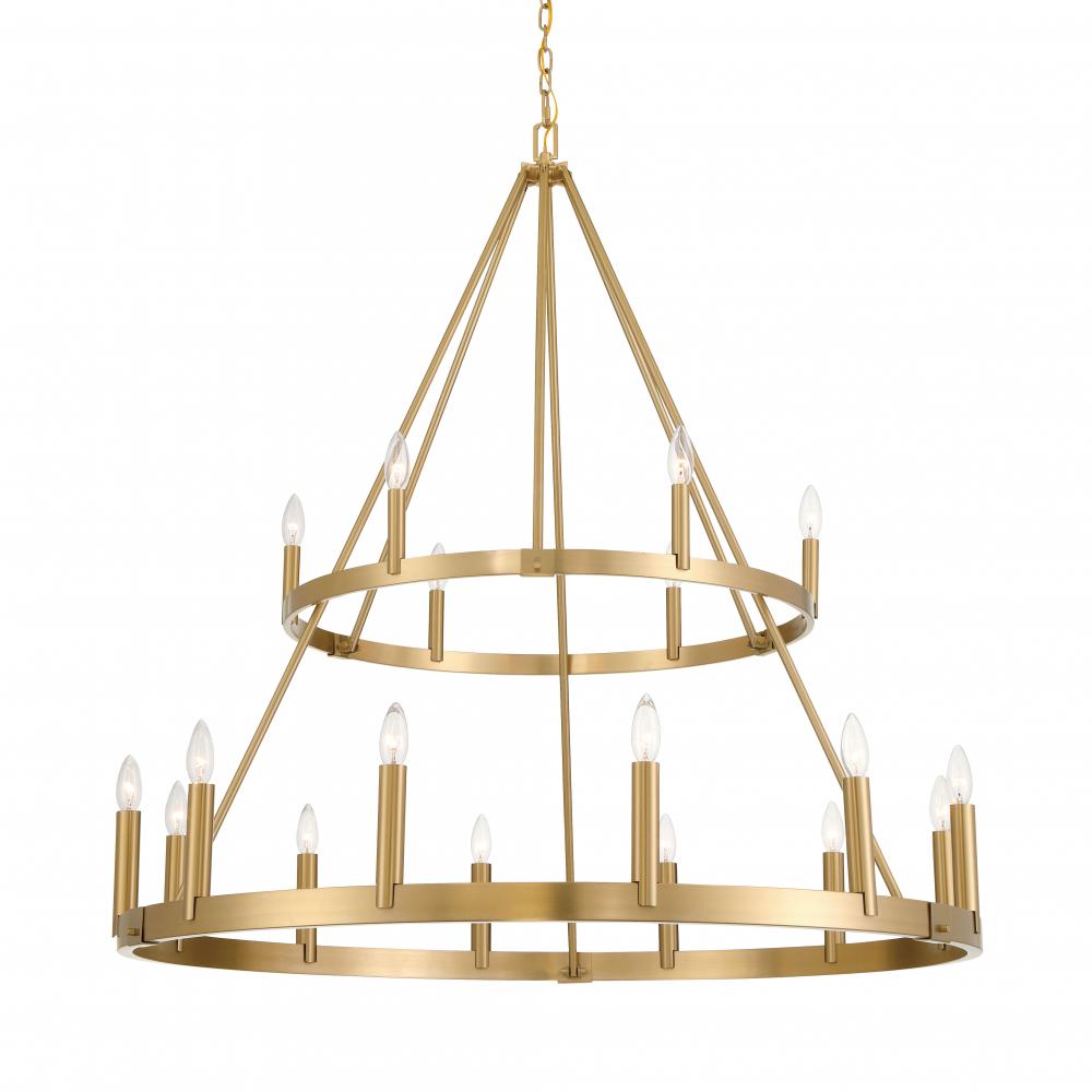 Dutton 42.75" 18-Light Chandelier