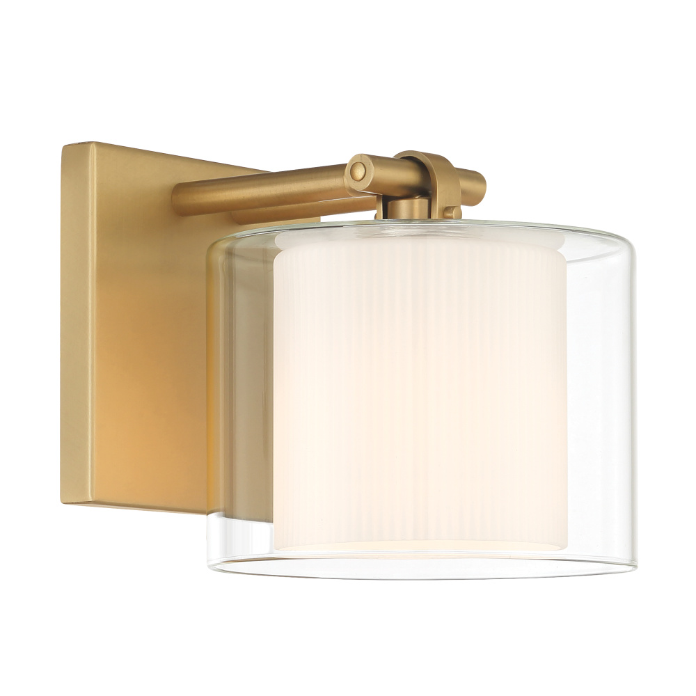 Seville 6" High 1-Light Bath Sconce