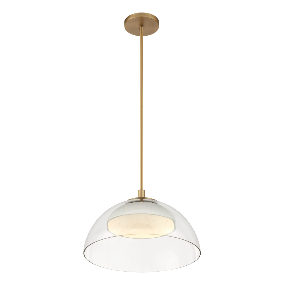 Halwynd 15" LED Convertible Pendant/Semi-Flush Mount