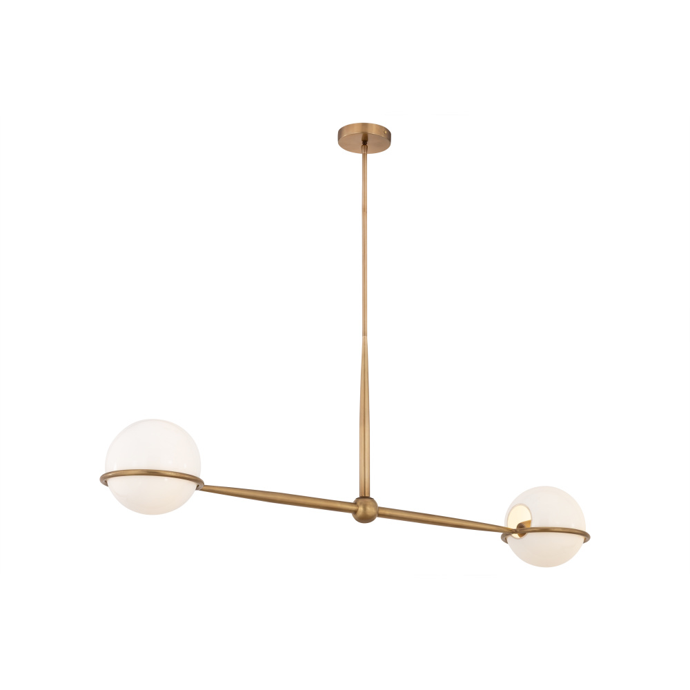 Orstyn 52" 2-Light Linear Chandelier