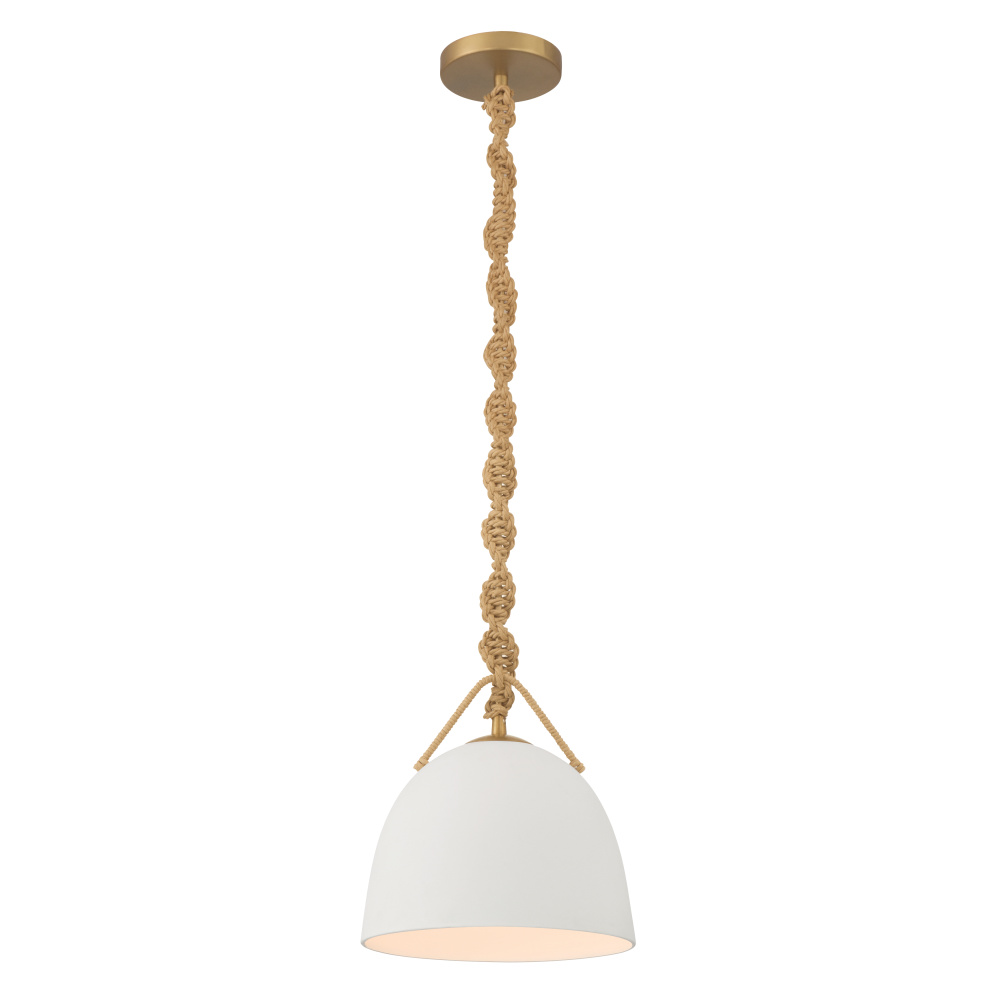 Cordón 10" 1-Light Mini Pendant
