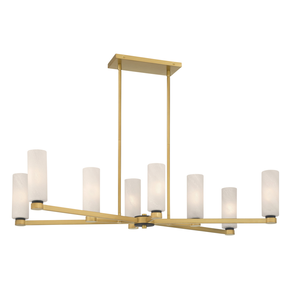 Wexmere 40.25" 8-Light Linear Chandelier