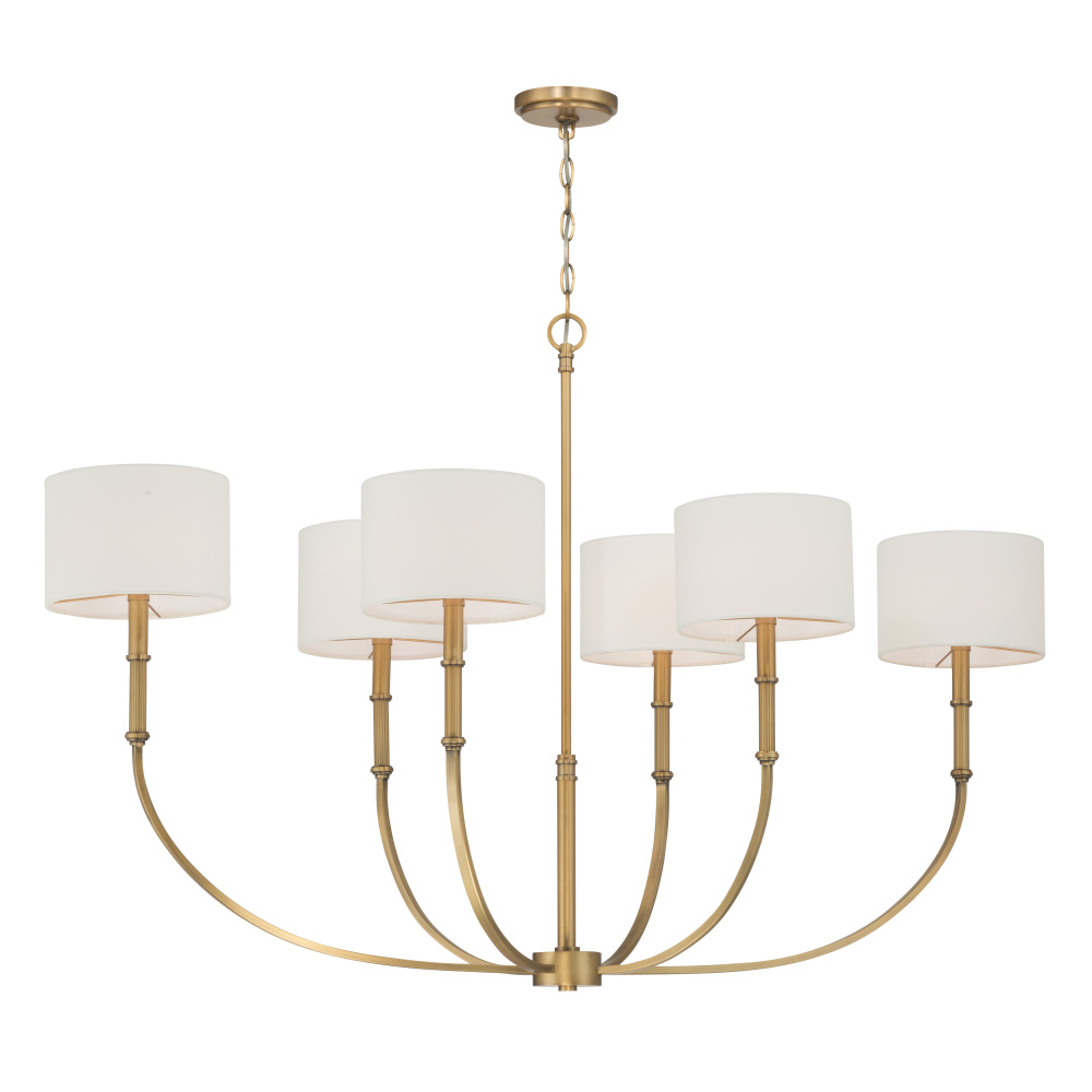 Molvene 48" 6-Light Linear Chandelier