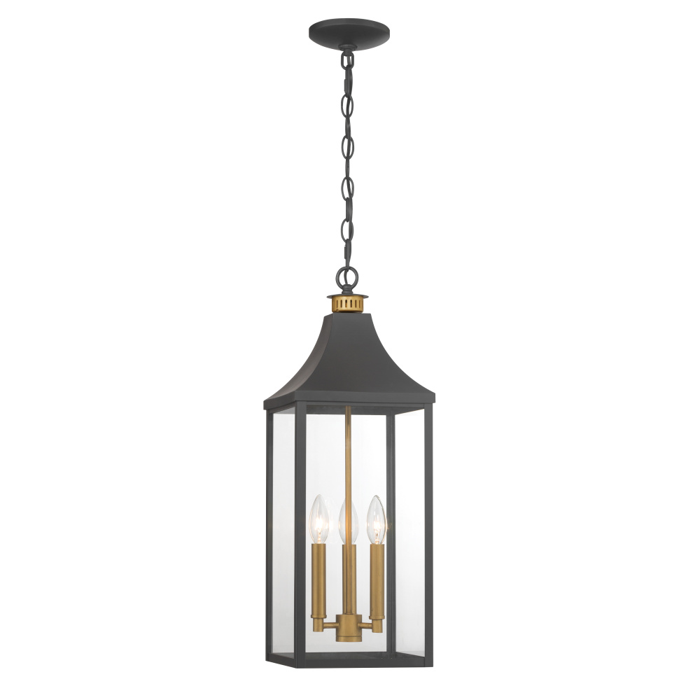 Hurstborne 8.5" 3-Light Outdoor Hanging Lantern