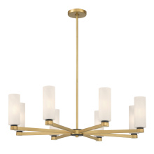 Minka-Lavery 12328-876 - Wexmere 35" 8-Light Chandelier