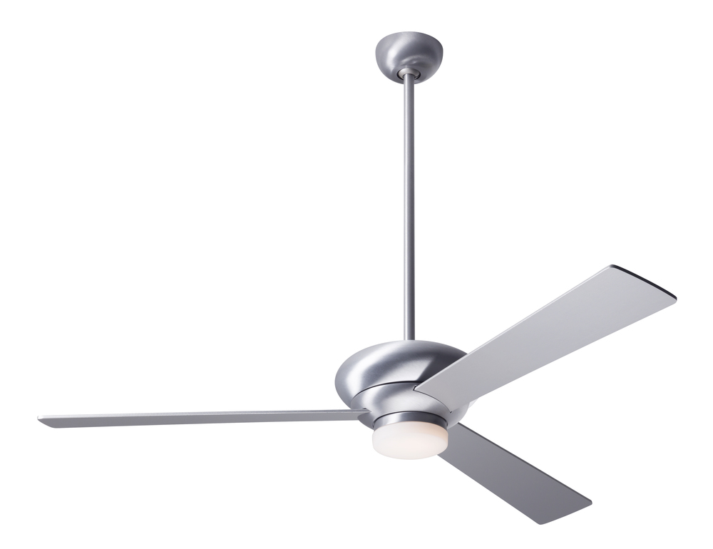 Altus Fan; Brushed Aluminum Finish; 42" Mahogany Blades; 17W LED; Fan Speed and Light Control (3