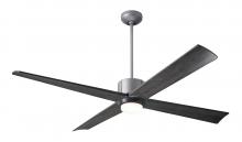 Modern Fan Co. NOU-GTMB-56-EB-271-WC - Nouveau DC Fan; Graphite Finish w/ Matte Black; 56" Ebony Blades; 17W LED; Wall Control