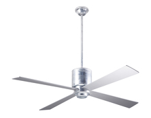 Modern Fan Co. LAP-GV-50-SV-NL-002 - Lapa Fan; Galvanized Finish; 50" Silver Blades; No Light; Fan Speed and Light Control (3-wire)