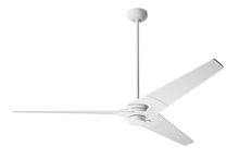 Modern Fan Co. TOR-GW-62-WW-NL-001 - Torsion Fan; Gloss White Finish; 62" Whitewash Blades; No Light; Fan Speed Control