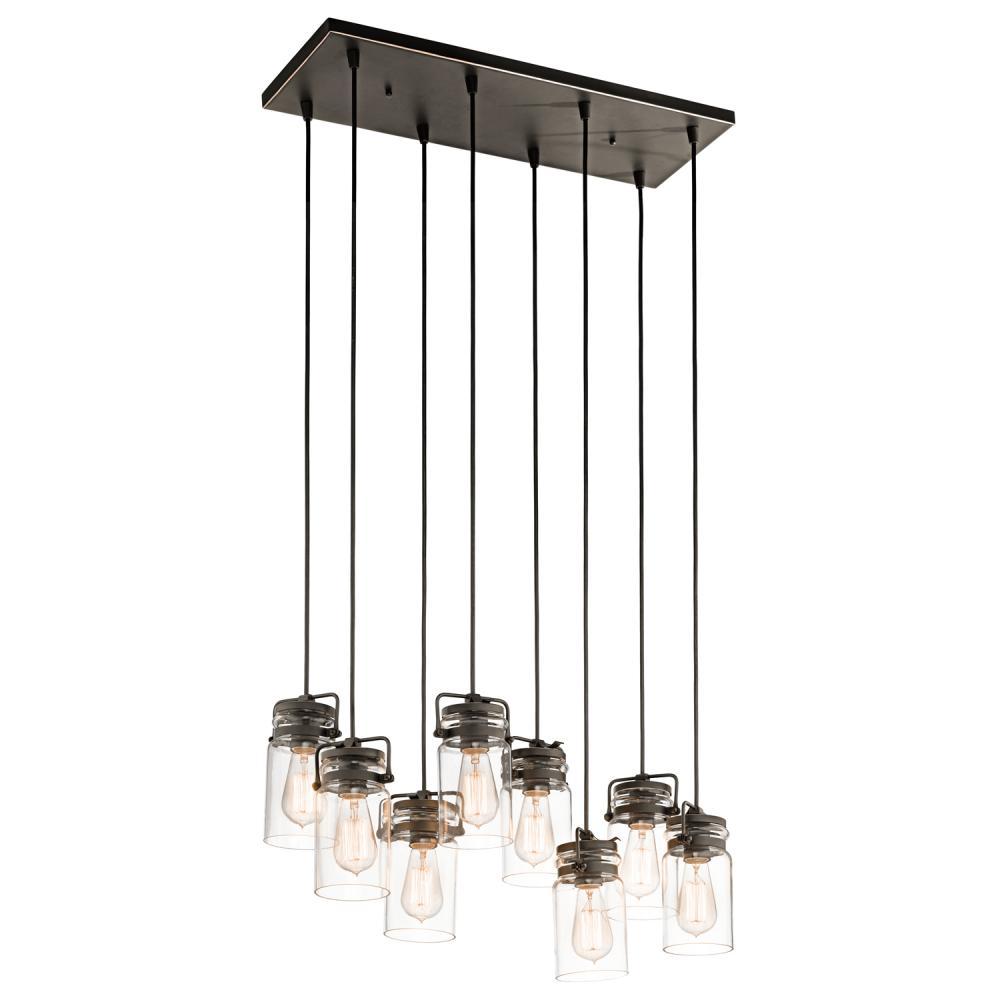 Linear Chandelier 8Lt