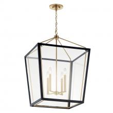 Kichler 52620CPZBK - Foyer Pendant 4Lt