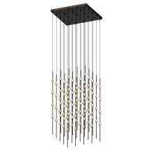 Sonneman 2168.33C-27-J20 - Cosmic Cube 20" LED Pendant (2700K) w/20' Cords