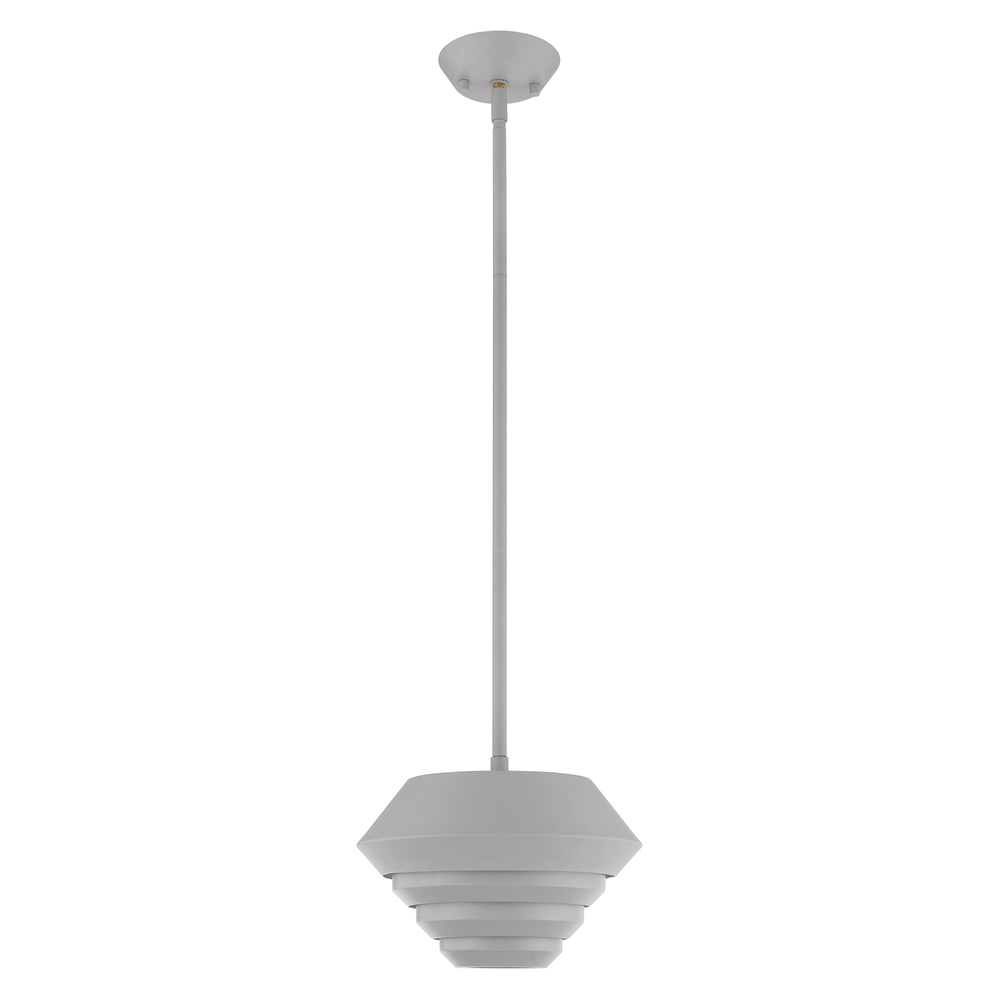 1 Lt Nordic Gray Mini Pendant