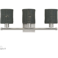 Livex Lighting 13718-91 - 3 Light Brushed Nickel Vanity Sconce