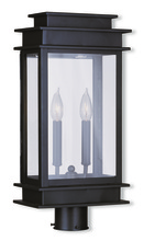 Livex Lighting 2017-07 - 2 Light Bronze Outdoor Post Lantern