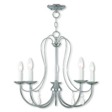 Livex Lighting 40865-05 - 5 Light Polished Chrome Chandelier