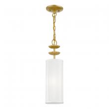 Livex Lighting 42981-33 - 1 Light Soft Gold Mini Pendant