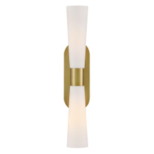 Lark 85632LCB - Large Two Light Sconce