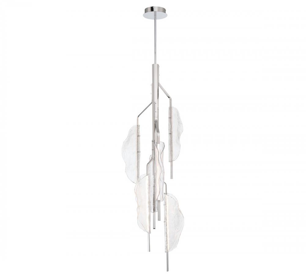 Savona, 6 Light LED Grand Chandelier, Clear