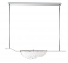 Lib & Co. US 12117-017 - Savona, 1 Light Linear LED Chandelier, Clear