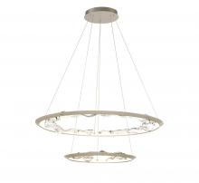 Lib & Co. US 12164-041 - Nettuno,2 Tier LED Chandelier, 
Painted Brushed Champagne