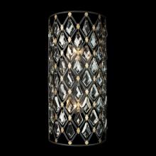 Varaluz 345W02CBHG - Windsor 2-Lt Crystal Sconce/Bath - Carbon/Havana Gold