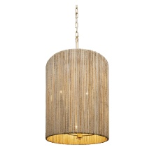 Varaluz 391F06FG - Jacob's Ladder 6 Light Foyer - French Gold
