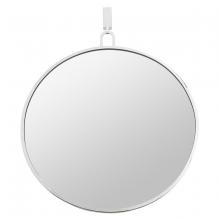 Varaluz 407A01PN - Stopwatch 30-in Round Accent Mirror - Polished Nickel