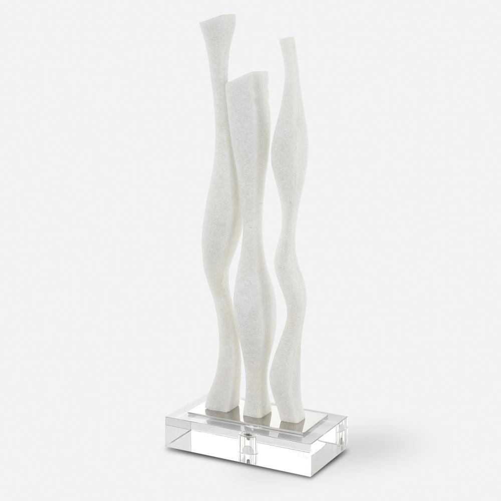 Gale White Marble Sculpture