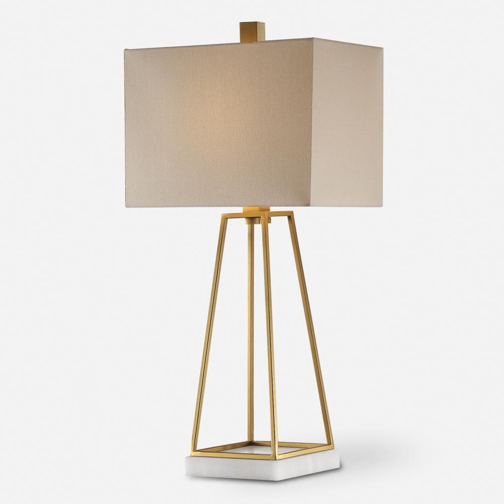 Uttermost Mackean Metallic Gold Lamp