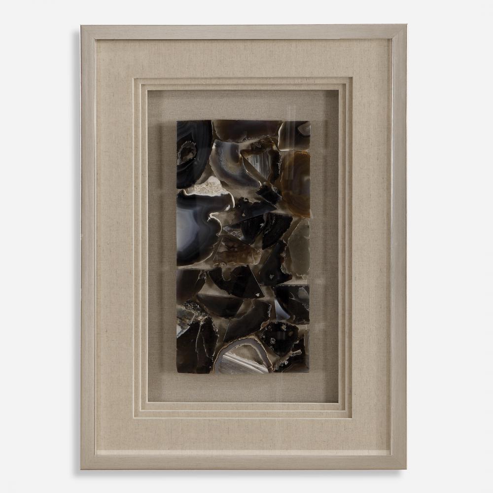 Seana Agate Stone Shadow Box