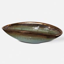 Uttermost 17855 - Iroquois Green Glaze Bowl