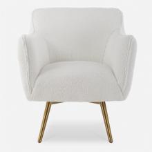 Uttermost 23805 - Oasis White Swivel Chair