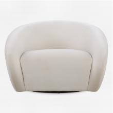 Uttermost 23890 - Uttermost DeSoto Swivel Chair, Cream