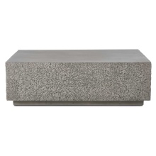 Uttermost 50139 - Uttermost Hesston Outdoor Concrete Coffee Table