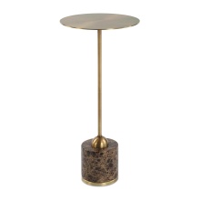Uttermost 50185 - Uttermost Verlin Brass Drink Table