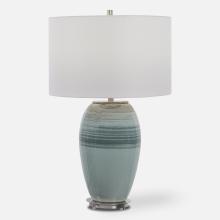 Uttermost 28437-1 - Uttermost Caicos Teal Table Lamp