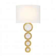 Savoy House 9-1032-1-322 - Marseille 1-Light Wall Sconce in Warm Brass