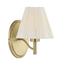 Savoy House 9-6081-1-127 - Rosa 1-Light Wall Sconce in Noble Brass by Breegan Jane