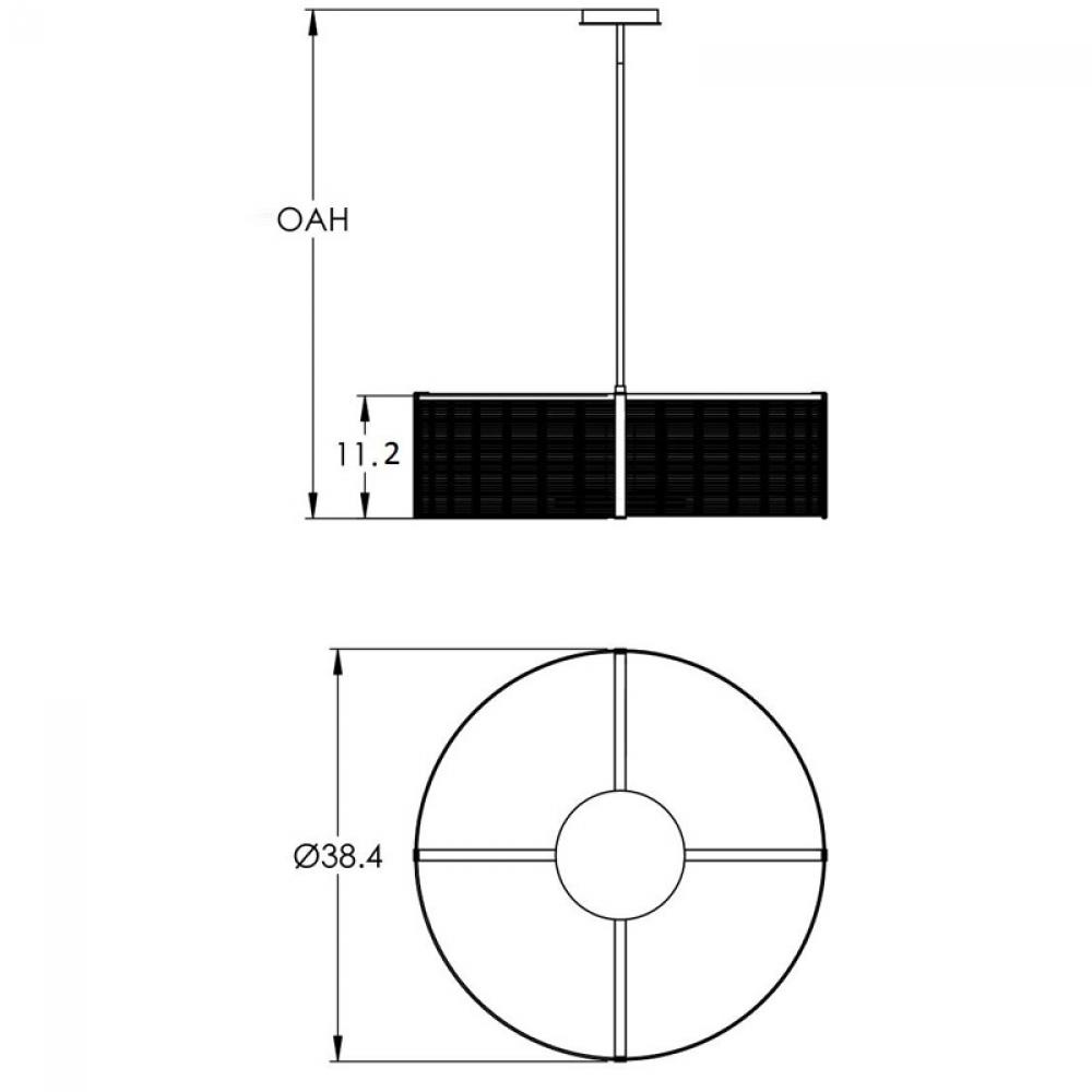 Downtown Mesh Drum - 38-Inch