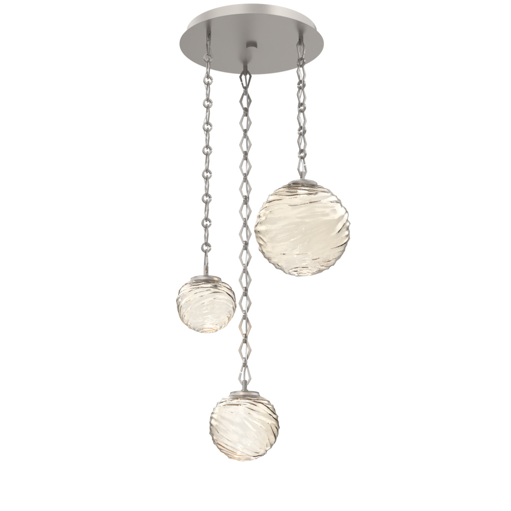Gaia Round 3pc Multi-Pendant with Chain
