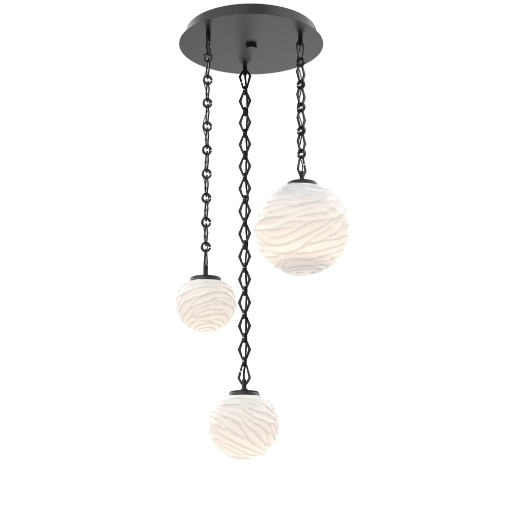 Gaia Round 3pc Multi-Pendant with Chain