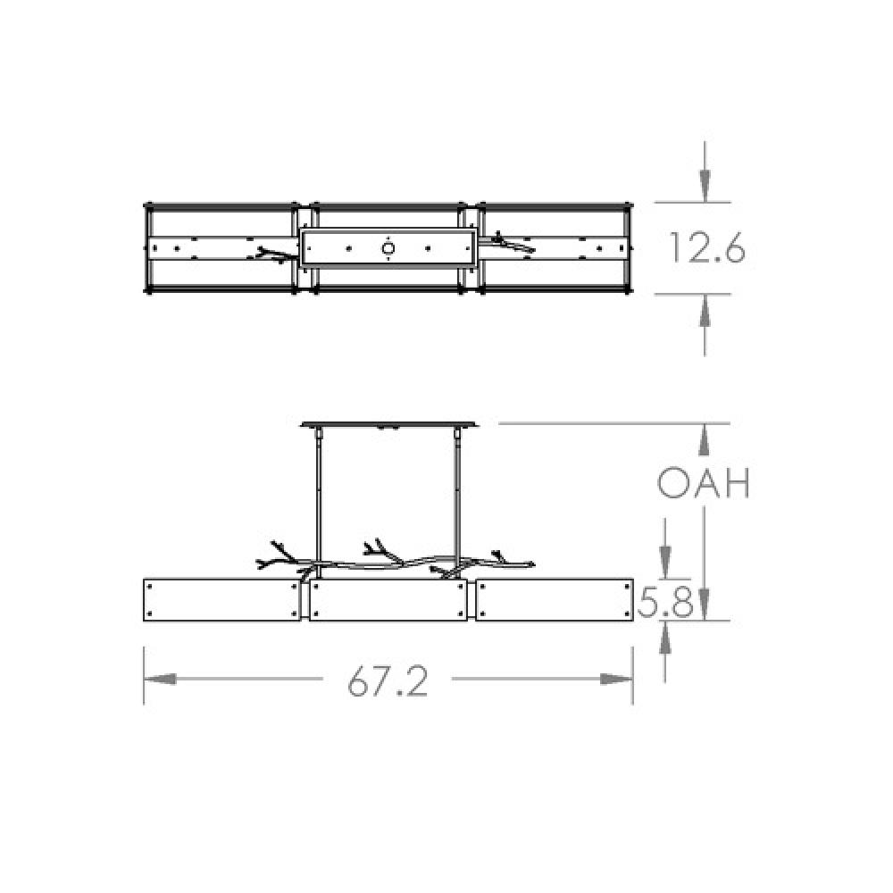 Ironwood Linear - 67-Inch (LED)