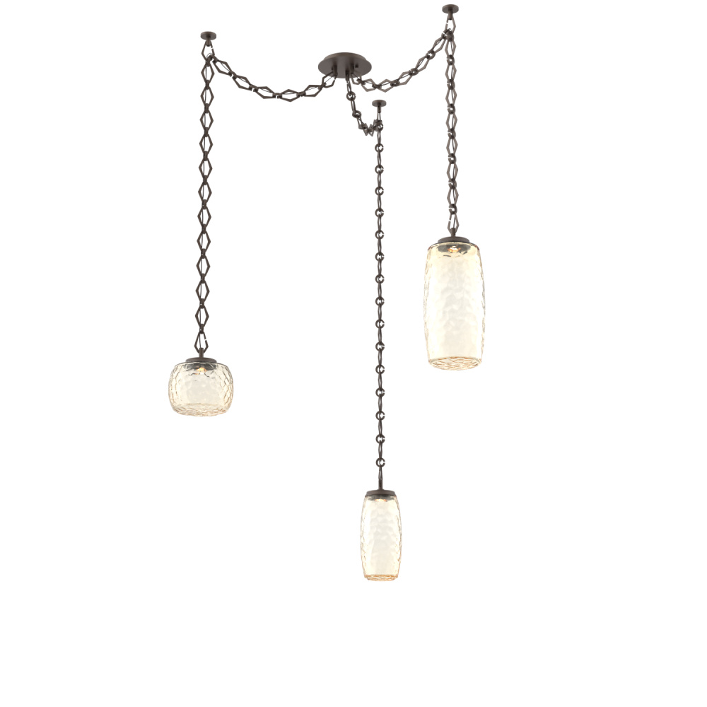 Vessel Multi Light Pendant Flat Bronze