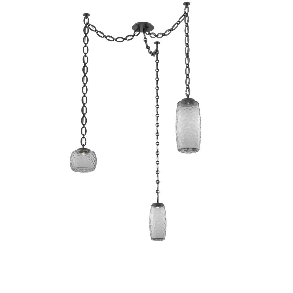 Vessel Multi Light Pendant Matte Black