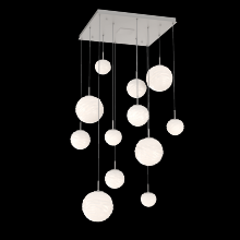 Hammerton CHB0092-12-BS-WL-C01-L3 - Gaia Square Multi-Pendant Chandelier