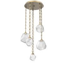 Hammerton CNB0039-05-GB-C-CH1-L3 - Gem Round 5pc Multi-Pendant with Chain