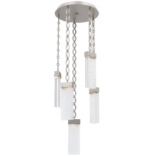 Hammerton CNB0042-05-BS-CR-CH2-L3 - Parallel Round Chain 5pc Multi-Pendant