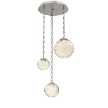 Hammerton CNB0092-03-BS-A-CH1-L3 - Gaia Round 3pc Multi-Pendant with Chain