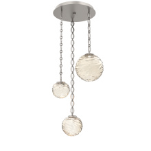 Hammerton CNB0092-03-BS-A-CH2-L3 - Gaia Round 3pc Multi-Pendant with Chain